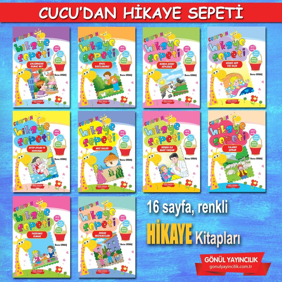 Büyük Boy Cucudan 10 Lu Hikaye Sepeti