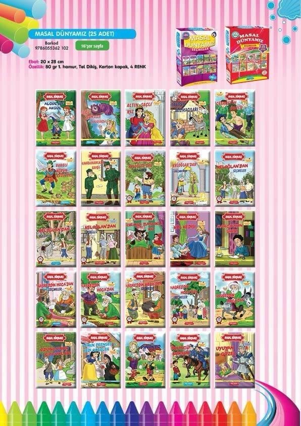 Masal Dünyası 30 Lu Set 