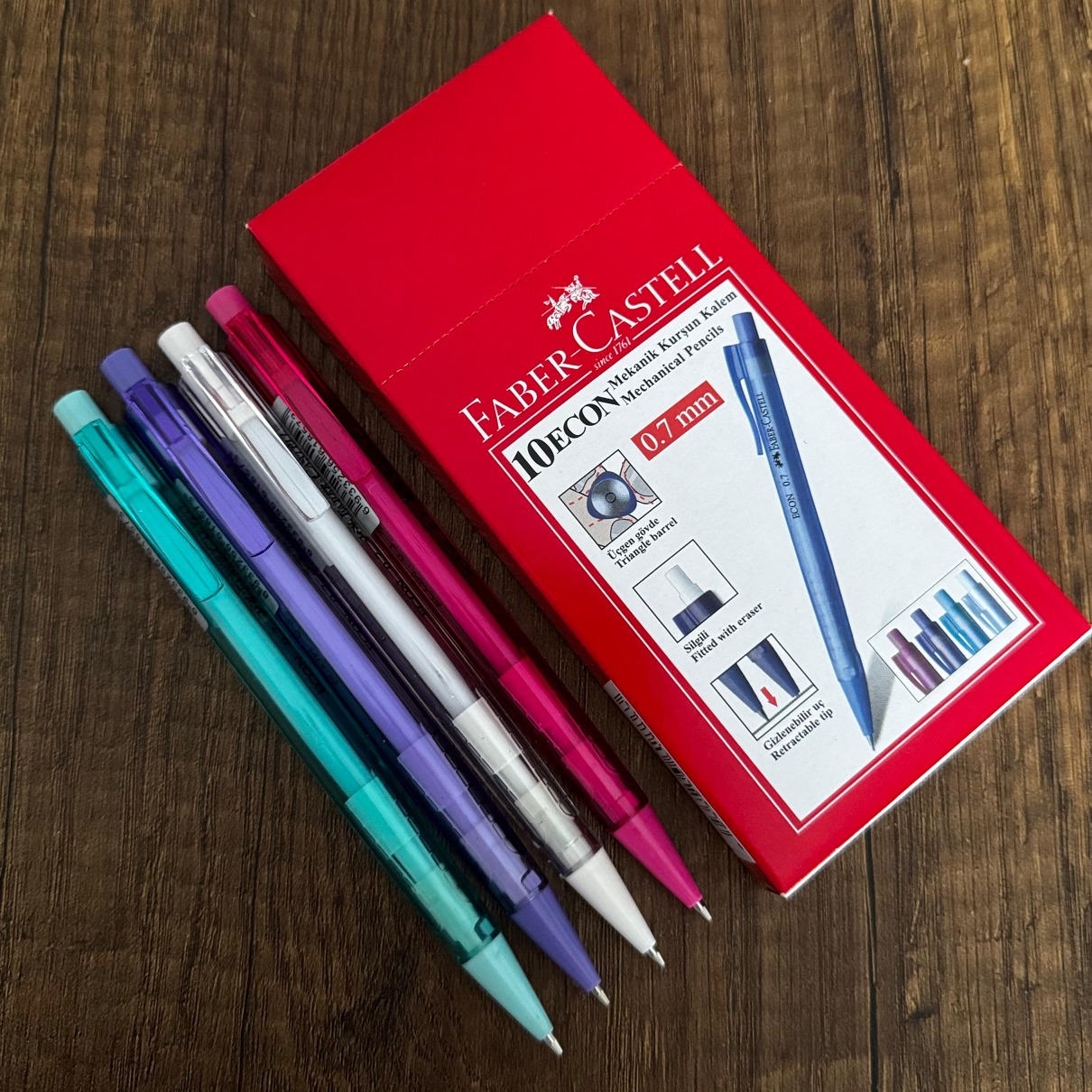 Faber 10 Ekon Mekanik Kurşun Kalem 