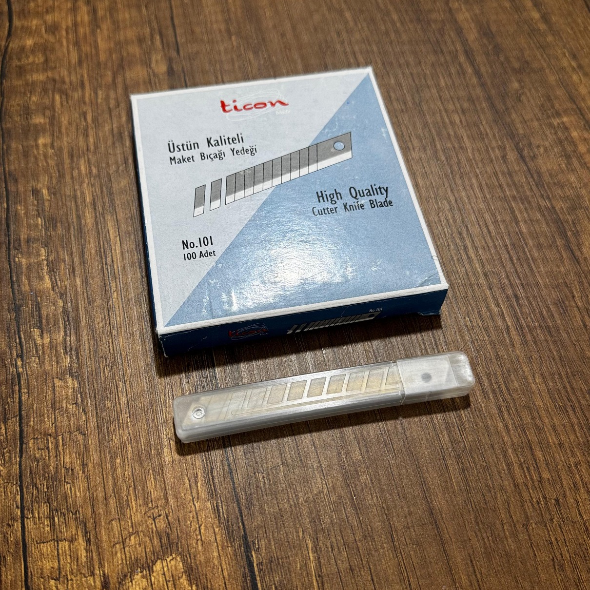 Ticon - Maket Bıçak Ucu 100 Lü 