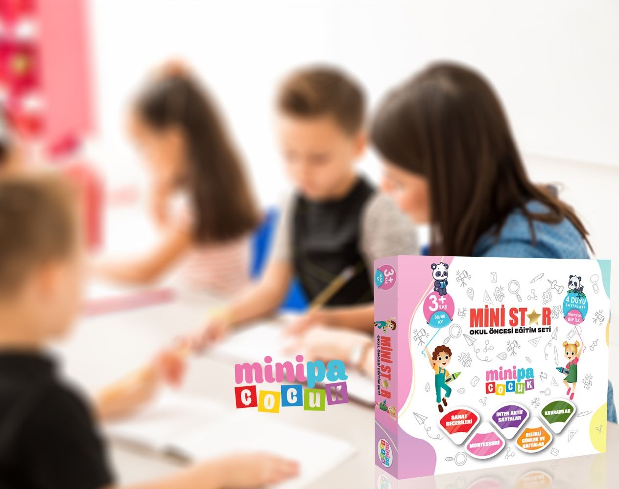Mini Starlar 36-48  Ay Eğitim Seti 