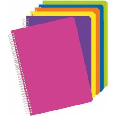 PP Kapak Helezon Spral 60 YP. Çizgili Defter